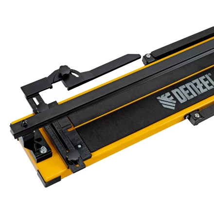 Плиткорез рельсовый Denzel 800х16мм, каретка на подш., стальная станина, усил. рукоятка-пенал 877016 купить в Когалыме