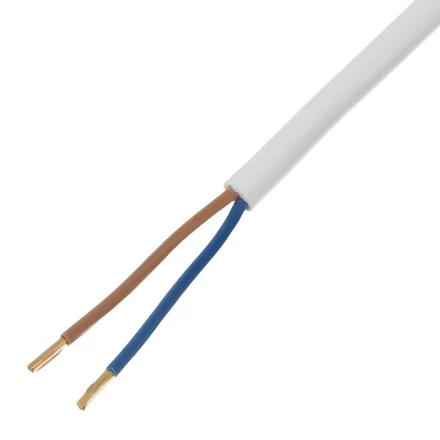 Шнур сетевой Denzel Energy Series, ПВС, 1,5 м, 2 x 1,5 мм, с неразборной вилкой, белый, 3 м, 37668 купить в Когалыме