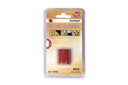 Коронка по дереву 25 мм Энкор 24602 купить в Когалыме