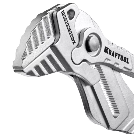 Клещи переставные-гаечный ключ с двухкомпонентными рукоятками и пластиковыми накладками 22069 купить в Когалыме