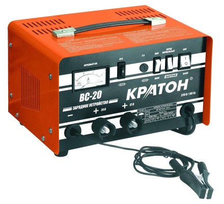 Устройство зарядное для аккумулятора Кратон BC-20 3 06 01 005 купить в Когалыме