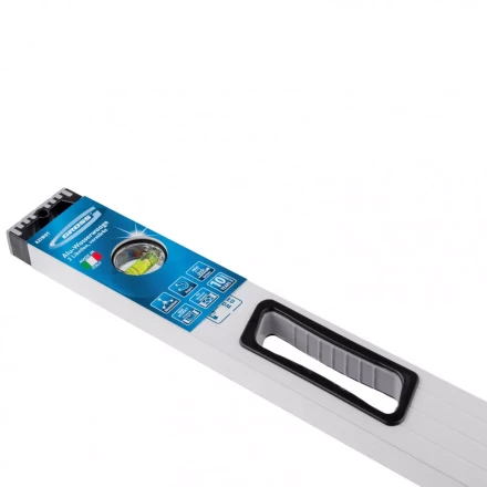 Уровень алюминиевый 800 мм усиленный рукоятки фрезерованный 3 глазка магнитный Gross 34371 купить в Когалыме