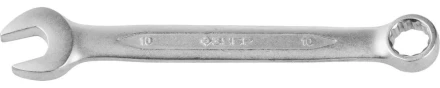 Ключ ЗУБР "ПРОФИ" гаечный комбинированный, Cr-V сталь, хромированный, 10мм 27022-10 купить в Когалыме