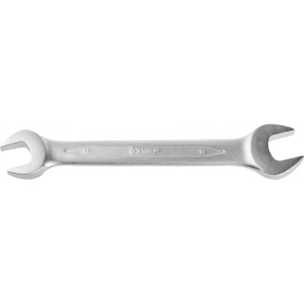 Ключ ЗУБР "ПРОФИ" гаечный рожковый, Cr-V сталь, хромированный, 13х14мм 27027-13-14 купить в Когалыме