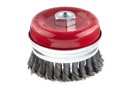 Кордщетка HAMMER чаша 85мм для УШМ витая сталь (207-111) купить в Когалыме