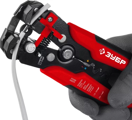 ЗУБР ТМ-1, 0.2 - 6 мм2, автоматический стриппер с винтом микронастройки (22645) купить в Когалыме