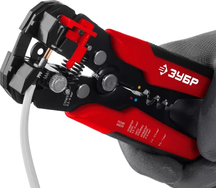 ЗУБР ТМ-1, 0.2 - 6 мм2, автоматический стриппер с винтом микронастройки (22645) купить в Когалыме