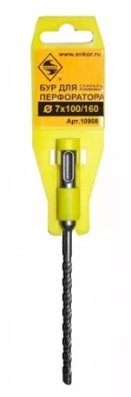 Бур SDS+  ф 7х100/160 усиленный  10/50/200 10908 купить в Когалыме