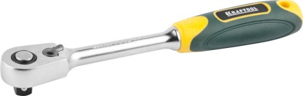 Трещотка для торцовых головок KRAFTOOL &quot;PRO&quot;, Сr-V сталь, 60 зубцов, 3/8&quot; 27794-3/8_z02 купить в Когалыме