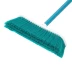 Щетка пластмассовая для подметания пола, 27 см, c черенком, 120 см, бирюзовая щетина, Home Palisad 935445 купить в Когалыме