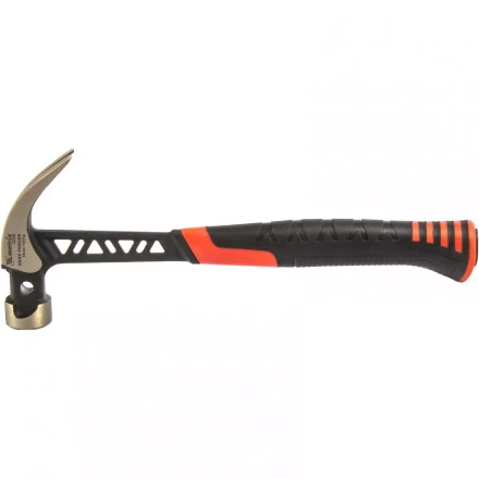 Молоток-гвоздодёр 450 г цельнокованый боек с магнитом MATRIX 10465 купить в Когалыме