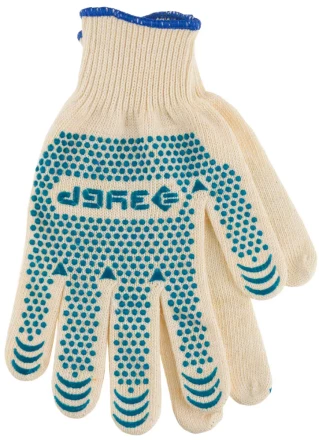 Перчатки ЗУБР "ЭКСПЕРТ" трикотажные, 12 класс, х/б, с защитой от скольжения, L-XL, 3 пары 11451-K3 купить в Когалыме