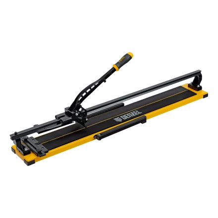 Плиткорез рельсовый Denzel 1000х16мм, каретка на подш., стальная станина, усил. рукоятка-пенал 877018 купить в Когалыме