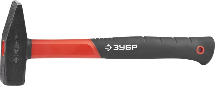 Молоток с фиберглассовой рукояткой, ЗУБР "МАСТЕР" 20020-10, кованый, 1000 г 20020-10 купить в Когалыме
