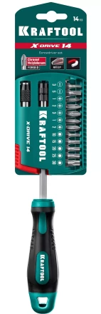 Набор: профессиональная отвертка X-Drive в наборе с битами 25814 купить в Когалыме