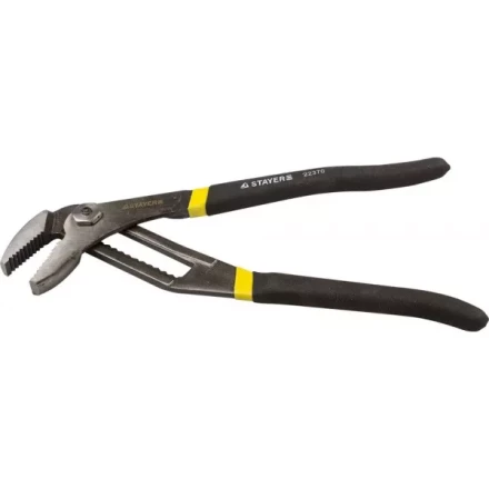 Клещи переставные "HERCULES", хромированное покрытие, быстрый захват, двухкомпонентные ручки, 270мм, STAYER 22370_z01 купить в Когалыме