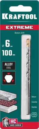 Сверла по бетону EXTREME Оберон 29166-100-06 купить в Когалыме