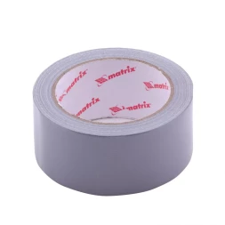 Лента армированная влагостойкая 48 мм х 25 м серебристая Matrix 89068