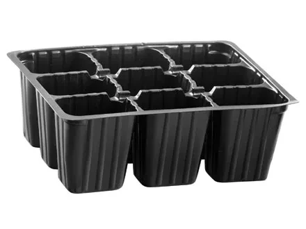 Кассета для рассады 18х13,5см высота 6см 9 ячеек полистирол  Россия 64309 купить в Когалыме