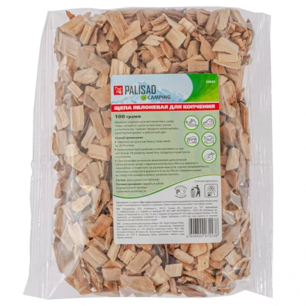 Щепа яблоневая для копчения 100 гр Camping Palisad 69625 купить в Когалыме