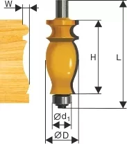 Фреза кромочная фигурная ф254х41мм хв 12мм 10578 купить в Когалыме