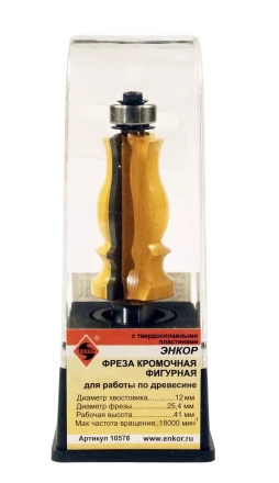 Фреза кромочная фигурная ф254х41мм хв 12мм 10578 купить в Когалыме