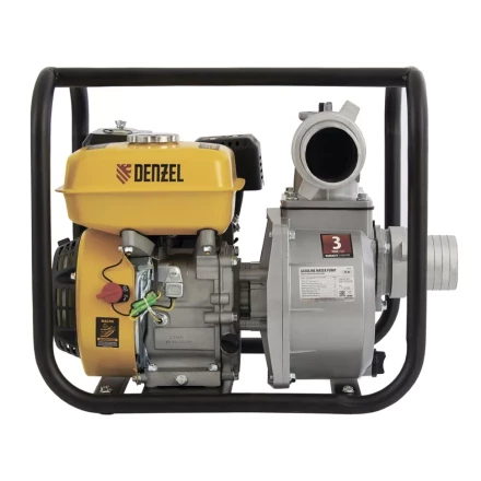 Мотопомпа бензиновая для чистой воды PX-80, 7 л.с, 3", 1000 л/мин, глубина 8 м, напор 30 м Denzel 99202 купить в Когалыме