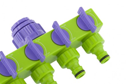 Разветвитель четырёхканальный 1/2&quot; 3/4&quot; регулируемый PALISAD 66425 купить в Когалыме