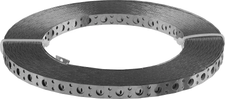 ЗУБР ПВЛ, 12 x 0.75 мм, 25 м, цинк, перфорированная вентиляционная лента прямая (310247-12-75) купить в Когалыме