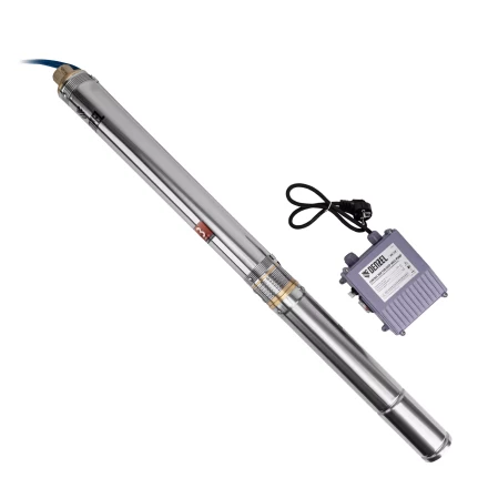 Скважинный насос Denzel DWC-3-60, центробежный, диаметр 3", 800 Вт, 3300 л/ч, напор 60 м 97255 купить в Когалыме