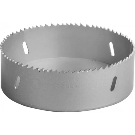 Коронка ЗУБР "ЭКСПЕРТ" биметаллическая, быстрорежущая сталь, глубина сверления до 38мм, d-127мм 29531-127_z01 купить в Когалыме