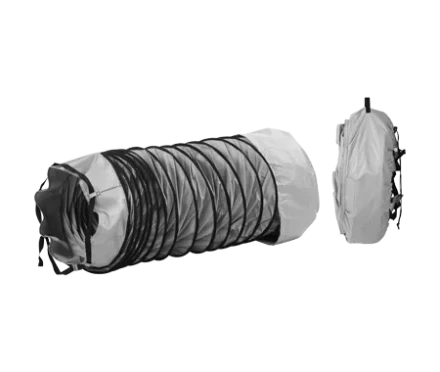 Комплект: рукав гибкий из ПВХ (450 мм, длина 6 м), сумка и фиксирующий ремень для теплогенераторов BALLU JUMBO купить в Когалыме