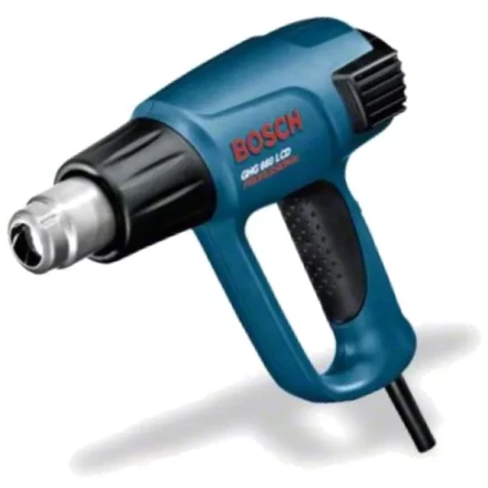 Фен строительный BOSCH GHG 660 LCD 2 насадки купить в Когалыме