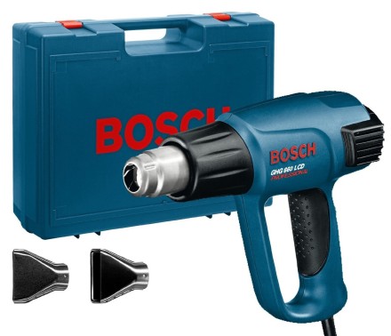 Фен строительный BOSCH GHG 660 LCD 2 насадки купить в Когалыме