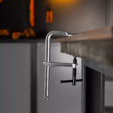 Струбцина F-образная Denzel, 80x150мм, кованая 20464 купить в Когалыме