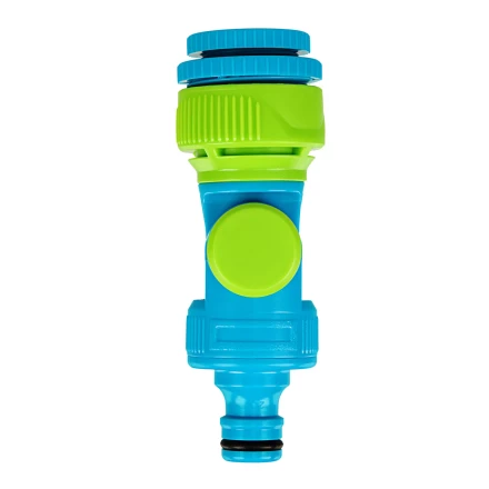 Адаптер штуцерный Palisad, шарнирный, с переключателем, 1/2-1'', Luxe 65781 купить в Когалыме