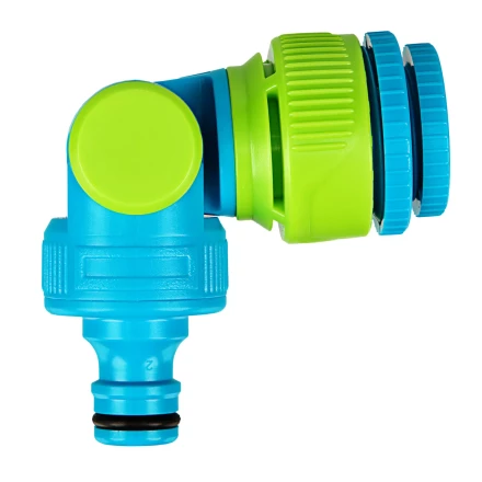 Адаптер штуцерный Palisad, шарнирный, с переключателем, 1/2-1'', Luxe 65781 купить в Когалыме