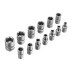 Набор инструментов Сибртех 14172, 1/2&quot;, 3/8&quot;, 1/4&quot;, пластиковый кейс 160 предм. купить в Когалыме