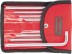 Набор ключей шестигранных имбусовых TORX-TORX Tamper, 9 шт:T10-T50, CrV,  удлиненные, сатин., чехол  MATRIX 12313 купить в Когалыме