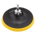 Тарелка опорная для дрели и УШМ с липучкой, 115 мм, стандартная, с адаптером c М14 на d8 Denzel 76250 купить в Когалыме