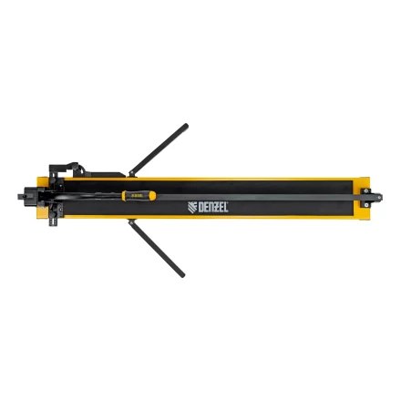 Плиткорез рельсовый 1200х16мм Denzel 877020 , каретка на подш., стальная станина, усил. рукоятка-пенал купить в Когалыме