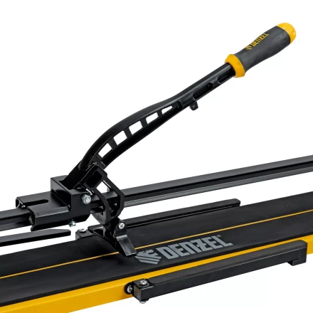 Плиткорез рельсовый 1200х16мм Denzel 877020 , каретка на подш., стальная станина, усил. рукоятка-пенал купить в Когалыме