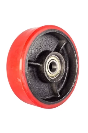 Колесо полиуретан 160х50 мм с подшипником для тележек гидравлических JC/DF-III/DB/BFC/AC(LH) 1001403 купить в Когалыме