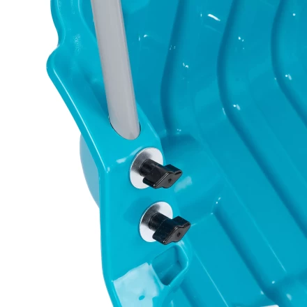 Скрепер-волокуша для уборки снега  Palisad 61694, полипропилен, колеса, 595х715х1445мм, рукоятка с ПВХ, LUXE купить в Когалыме