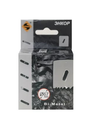 Коронка Bi-Metal Ф67 мм М3 Энкор 24167 купить в Когалыме