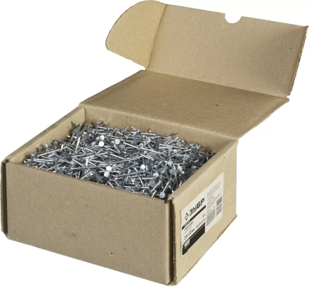 Гвозди ЗУБР "МАСТЕР" толевые оцинкованные ГОСТ 4029-63, 2,5х32мм, 5кг 305210-25-032 купить в Когалыме