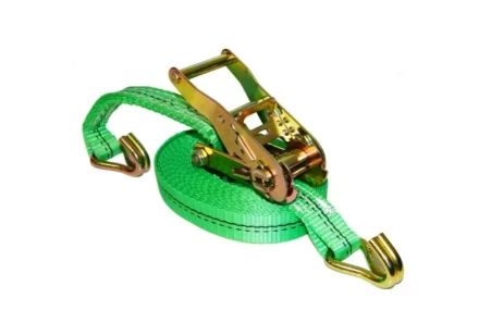 Ремень стяжной TOR 2,5/5,0 т 10,0 м 50 мм зеленый (Long Ergo, пластиковая ручка) 1042387 купить в Когалыме