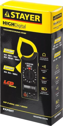 Токоизмерительные клещи STAYER "EXPERT" HIGHDigital 59820 купить в Когалыме