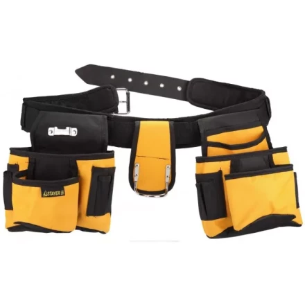 Пояс STAYER для инструментов, нейлоновый, 18 карманов 38612 купить в Когалыме