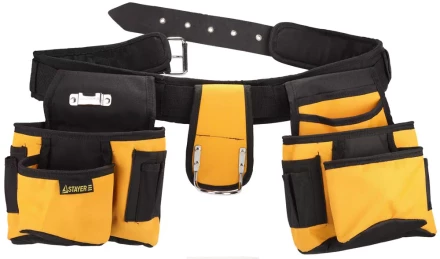 Пояс STAYER для инструментов, нейлоновый, 18 карманов 38612 купить в Когалыме